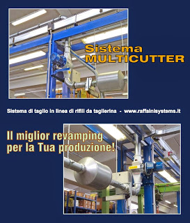 Multicutter, sistema di taglio in linea per sminuzzamento e riduzione volumi dei rifili continui allo scarico.