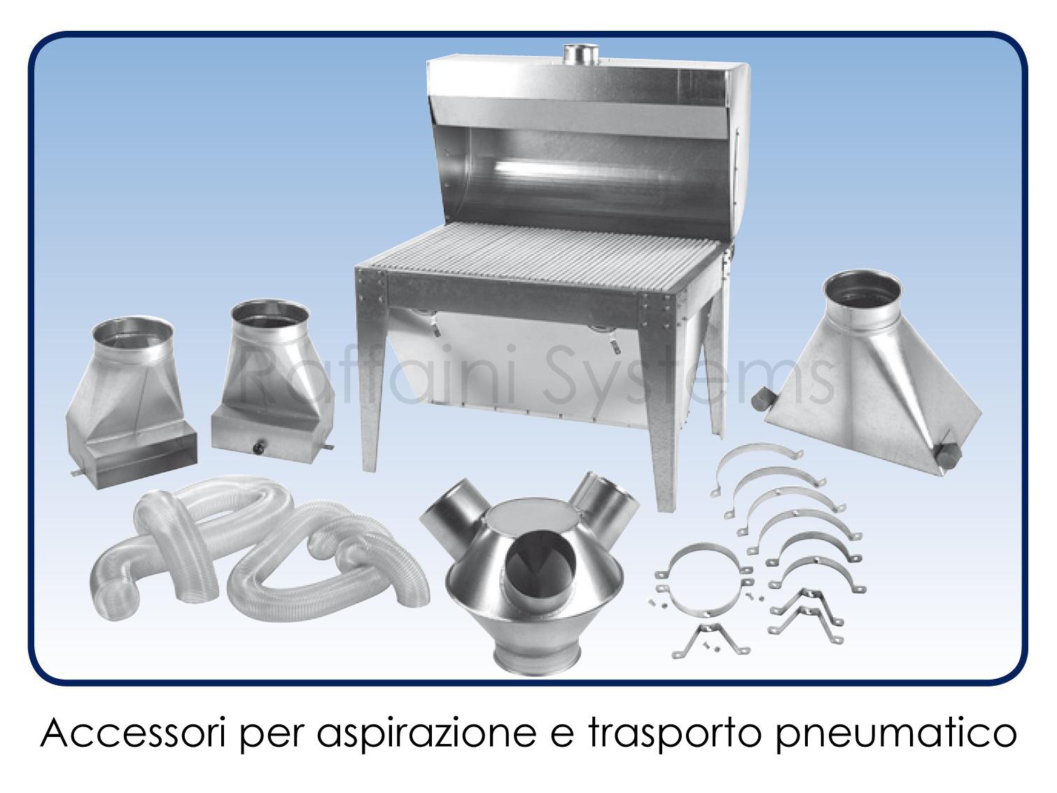 Accessori per sistemi di aspirazione e trasporto pneumatico