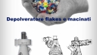 Depolveratore pulitore per scaglie e macinati