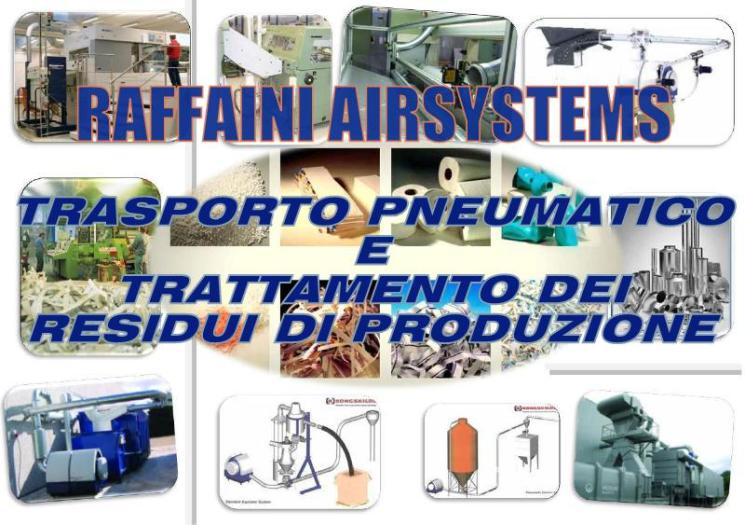 Aspirazione rifili e trasporto pneumatico