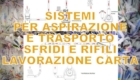Sistemi per aspirazione e trasporto sfridi e rifili lavorazione carta.