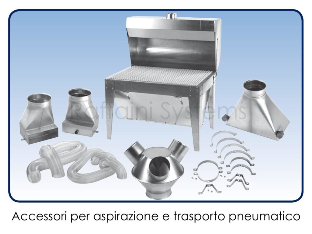 Accessori per sistemi di aspirazione e trasporto pneumatico