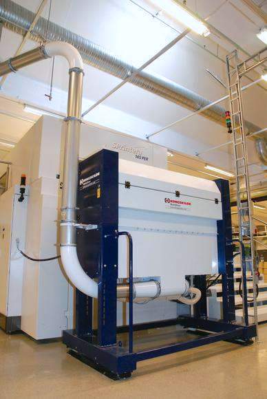 Multidicer KONGSKILDE Trituratore rifilo pinza autoplatina Bobst