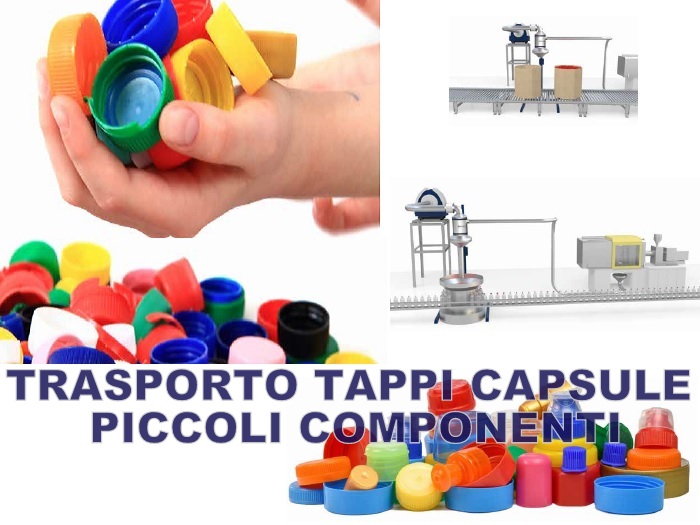 trasporto tappi capsule chiusure