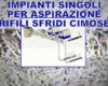 Impianti singoli per aspirazione rifili, sfridi, cimose.